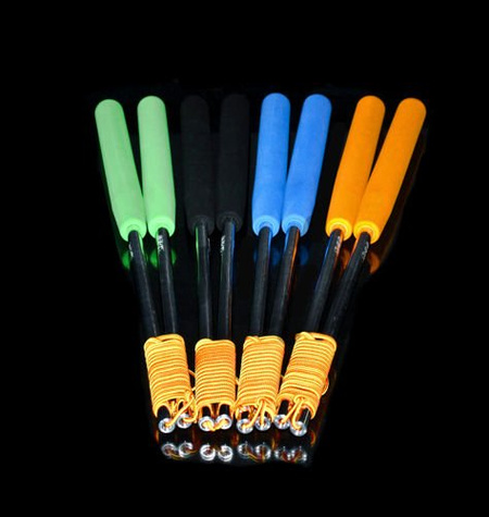 Aluminiowe kije do diabolo 32,5 cm kolor CZARNY Henry`s